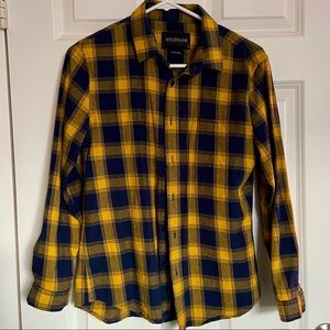 Wildfang Plaid Button Up Size S